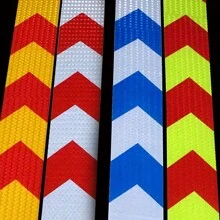 Car Reflective Stickers, Signs Warning Reflective Strips, Suitable For Cars, Bicycles, Trucks, Trailers Reflective Decorative Accessories, Improve The Visibility And Of Vehicles And Trailers - 3M*5cm - View 2