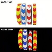 Car Reflective Stickers, Signs Warning Reflective Strips, Suitable For Cars, Bicycles, Trucks, Trailers Reflective Decorative Accessories, Improve The Visibility And Of Vehicles And Trailers - 3M*5cm - View 5