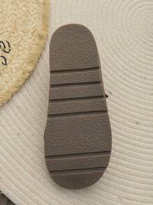 软底系带鞋，防滑休闲绒面平底步行鞋