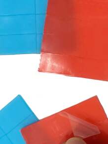 10 件装 2*4 厘米钻石画艺术专用胶泥（红色/蓝色） - 彩色 - 查看 2