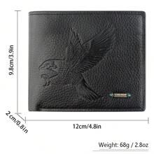 Ví da PU thời trang dành cho nam, Ví đựng tiền xu dung tích lớn, Ngăn đựng thẻ nhiều ngăn có khóa kéo, Ví đựng tiền xu, Quà tặng ngày lễ cho nam, Thích hợp cho thanh thiếu niên, Thường ngày, Ngoài trời, Thể thao, Kỳ nghỉ, Du lịch, Tốt nghiệp, Phụ kiện váy sinh nhật Ý tưởng cho ngày lễ tình nhân - màu đen - Xem 3