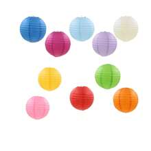 1pc Round Paper Lantern Lamp Shade For Bedroom, Party Decor,Christmas