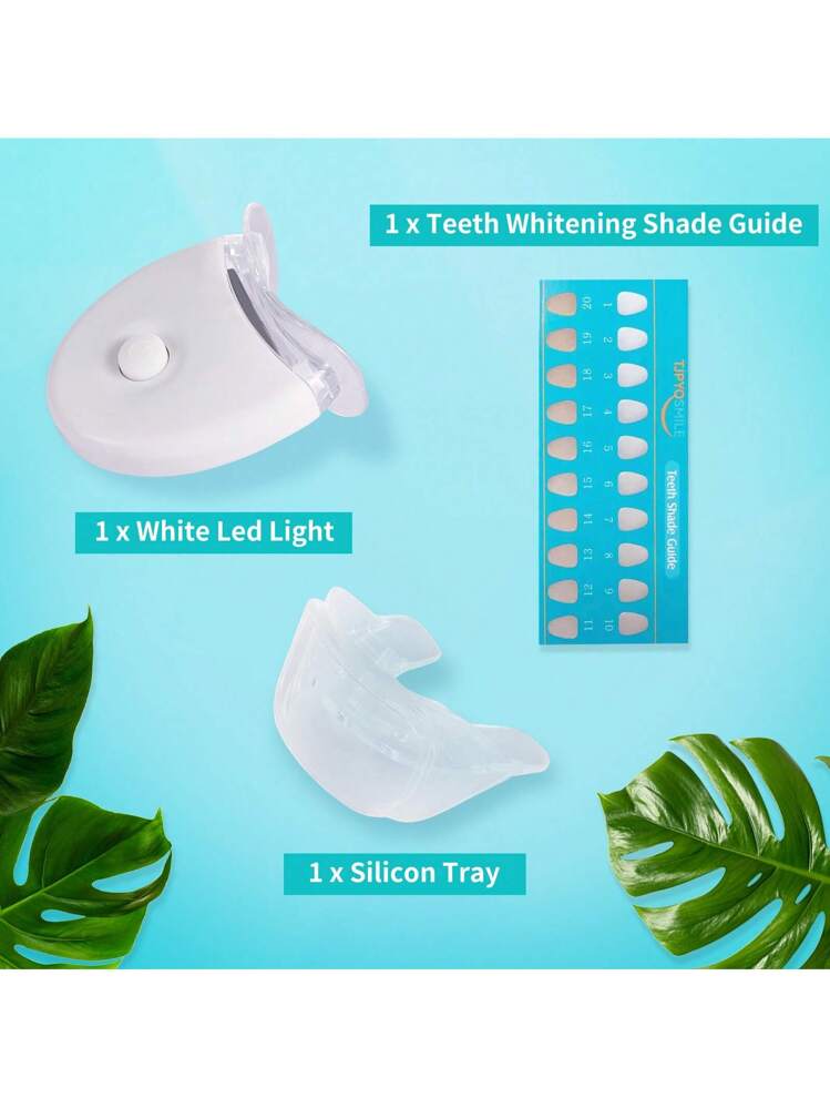 LEDホワイトニングキット UV光加速器付き、新しい青色光デンタル