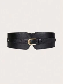 1pc Single-Buckle Women's Waist Belt For Dress, Daily Wear Halloween Summer, School