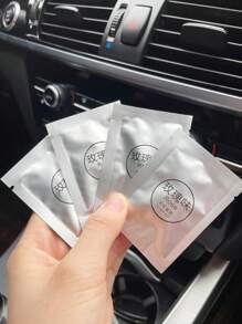 4 piezas Repuesto de ambientador de coche con aroma a rosa - Rosa - Ver 2