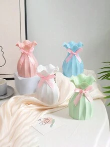 1 pezzo Vaso da fiori in plastica moderno stile nordico, vaso da fiori, cestino, decorazione per casa, soggiorno, festa, matrimonio, decorazione per la casa, decorazione per la stanza, vaso di vetro