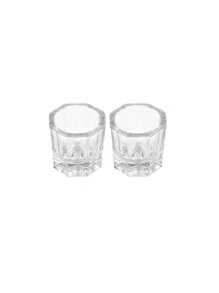 Kit d'ongles en acrylique - Poudre acrylique et set de pinceaux professionnels pour la décoration des ongles en acrylique pour extension des ongles pour les débutants DIY à la maison, poudre acrylique avec 3 pinceaux pour décoration des ongles et 2 gobelets/contenants pour nettoyer les pinceaux, outils pour la décoration des ongles, pour le salon de manucure, manucure à la maison