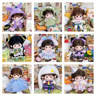 蝴蝶结装饰可爱连衣裙（仅衣服，不含娃娃）