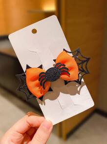 13 件装万圣节卡通可爱女孩发夹 - 彩色 - 查看 13