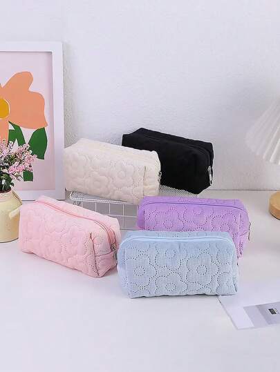 1pc Large Capacity Floral Fabric Zipper Makeup Bag, Multi-Functional Cosmetic Bag For Home & Travel Bag, Room Decor, Bags, Makeup Bag, Organizer, Storage, Makeup Bags, Toiletry Bag, Desk Organiser, Cosmetic Bag, Makeup Pouch, Make Up Organizer, Makeup Pouch, Makeup Bag, Makeup Pouch, Bag, Make Up Pouch, Makeup Bags, Small Makeup Bag, Cosmetic Bag, Christmas Gifts, Pouch, Travel, Pouch, Clutch / Small Handbag, Makeup Organizer, Pouch, Brush Holder, Mini Pouch, Large Capacity Pouch,Gifts For Women,Christmas Gifts,Gift Ideas For Women,Makeup Pouch,Travel Essential