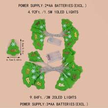 1 dây đèn LED hai màu hình cây thông Noel bằng vải nhung, đèn trang trí cắm trại ngày lễ, đèn trang trí lều ngoài trời trang trí Giáng sinh quà tặng Giáng sinh trang trí cây thông Noel lễ Tạ ơn đồ trang trí đèn Giáng sinh trang trí phòng ngủ trang trí nhà trang trí tiệc trang trí phòng lễ hội ngày lễ - Màu ấm - Xem 11