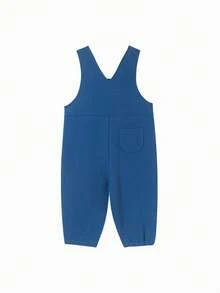 Mini Bala 婴儿弹力休闲裤 - 藍色 - 查看 5