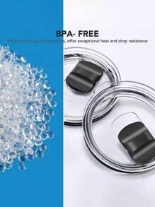 1 个 20/30 盎司玻璃杯盖替换盖，与 YETI 20 盎司玻璃杯防溢杯盖兼容，带磁性滑动开关