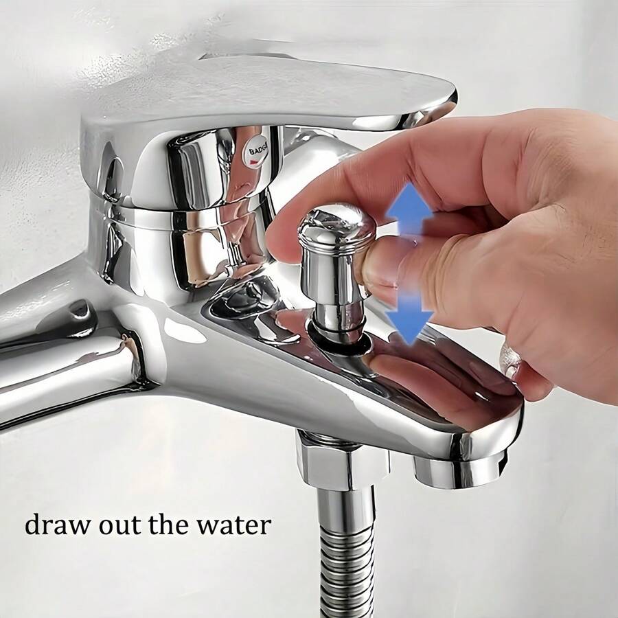 1pc 3In1 Shower Faucet Set, Bathroom Concealed Thermostatic Mixer