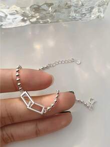 Geometric Square Beads Bracelet Women's Personalized Elegant Simple Hand Accessories Party - Geometric Square Bracelet - View 4