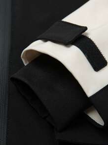 Áo khoác trùm đầu chống gió Mini Bala Kids - màu đen - Xem 7