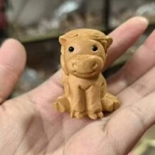 Creative Cartoon 12 Chinese Zodiac Animals Wooden Carving Hanging Accessory, Desk Decor Best Gifts Birthday - Multicolor - View 18
