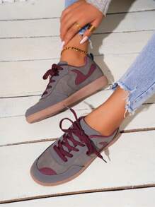 Chaussures de sport casual pour femmes, nouvelles chaussures de sport, baskets de loisirs plates, chaussures de course colorées pour l'athleisure