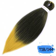 编织发预拉伸 18-36 英寸编织发不发痒热水定型专业合成接发适用于日常编织 - 彩色 - 查看 91