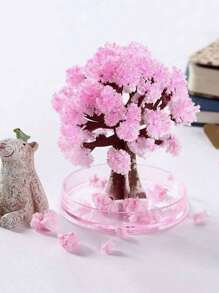 1 peça Árvore Sakura de Papel Mágica que Cresce, Árvore de Cristal de Mesa, Brinquedo de Flor de Cerejeira, Árvore de Natal, Presente de Natal