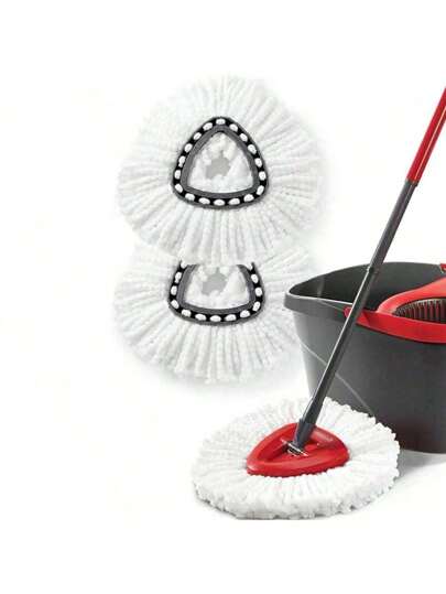 1/2/3/5pcs Replacement Heads For O-Cedar/ Spin Mop