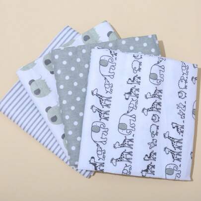 4pcs Baby Swaddle Blankets, Soft Comfortable Newborn Swaddles Love Valentine