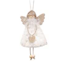 1pc Creative Christmas Decoration Angel Doll Hanging Ornament, Christmas Tree Pendant, Christmas Supplies - Multicolor - View 7