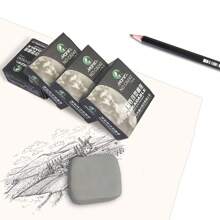 1pc Sketch Drawing Kneadable Rubber Pencil Eraser Stationery Eraser Back To School