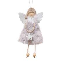 1pc Creative Christmas Decoration Angel Doll Hanging Ornament, Christmas Tree Pendant, Christmas Supplies - Multicolor - View 12