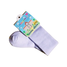 6 Pairs Of School Socks For Girls. - White - View 3