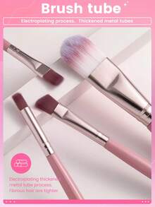 30 件化妆刷套装包括：20 件化妆刷、1 个刷架、1 个刷子清洁垫、3 个化妆海绵、3 个三角粉扑、2 个迷你粉扑。这款专业化妆刷套装可满足日常化妆需求（眼线、腮红、遮瑕膏、轮廓、高光、增加立体感）。展现最好的自己。化妆工具套装可以更好地整理、存放和清洁化妆刷和化妆品。适用于学生、化妆品、化妆晕染、粉底、面霜、口红、眼影、腮红、闪粉、眼影、睫毛、化妆、粉底、遮瑕盘、眼影盘、粉饼、唇彩、润唇膏、化妆刷、粉底刷、眼影刷、腮红刷等。 - 彩色 - 查看 4