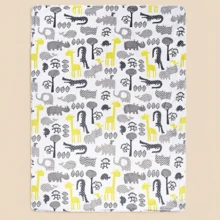 1 chăn bông cho bé, siêu mềm và thoải mái, dành cho bé gái và bé trai, chăn xe đẩy trẻ sơ sinh mềm mại, chăn cho bé bú, sử dụng cho bé sơ sinh và xe đẩy, quà tặng tiệc sinh nhật cho trẻ sơ sinh - sư tử xanh - Xem 3