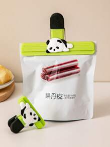 1 Stück Mehrzweck Lebensmittel Verschlussclip - feuchtigkeitsbeständig, Frische erhaltend für Snacks & Teebeutel, robustes Kunststoff Küchenzubehör