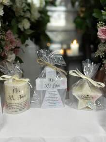 Kit de velas para recuerdo de "Quince Años", incluye bolsa de celofán con listón - kit - Ver 1