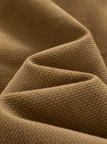 Men's Fashionable Casual Thick Warm Plus Fleece Thick Fleece Jacket - Coffee Brown - View 9