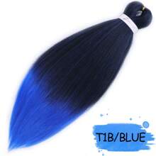 编织发预拉伸 18-36 英寸编织发不发痒热水定型专业合成接发适用于日常编织 - 彩色 - 查看 44