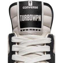 Converse | Converse X Rick Owens DRKSHDW TURBODRK Zapatillas altas - OSTRA NEGRO - Ver 4