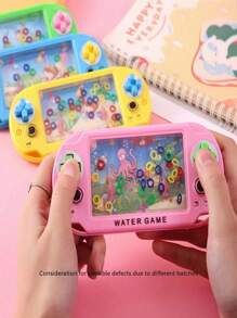 Juego de anillos de agua de color aleatorio, juguete creativo retro, juego de anillos de agua, juguete para juegos de agua, rellenos para calcetines de hombre, regalos navideños para hombres, juguetes