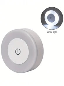1 pieza Luz nocturna LED regulable con sensor táctil - Blanco cálido suave y brillo ajustable de luz diurna, adecuado para iluminación decorativa en dormitorio, pasillo, baño, sala de estar, armario, gabinete - Ahorro de energía, diseño compacto, luz portátil de gabinete de fácil instalación con carga USB