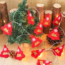 1 dây đèn LED hai màu hình cây thông Noel bằng vải nhung, đèn trang trí cắm trại ngày lễ, đèn trang trí lều ngoài trời trang trí Giáng sinh quà tặng Giáng sinh trang trí cây thông Noel lễ Tạ ơn đồ trang trí đèn Giáng sinh trang trí phòng ngủ trang trí nhà trang trí tiệc trang trí phòng lễ hội ngày lễ - Màu ấm - Xem 7