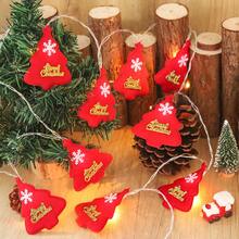 1 dây đèn LED hai màu hình cây thông Noel bằng vải nhung, đèn trang trí cắm trại ngày lễ, đèn trang trí lều ngoài trời trang trí Giáng sinh quà tặng Giáng sinh trang trí cây thông Noel lễ Tạ ơn đồ trang trí đèn Giáng sinh trang trí phòng ngủ trang trí nhà trang trí tiệc trang trí phòng lễ hội ngày lễ - Màu ấm - Xem 5