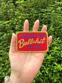 Premium Metallic Embroidered Vintage Iron On Patches For Trucker Hats, Clothes, Jackets And Backpacks, Funny DIY Decoration Patch - Multicolor - View 9