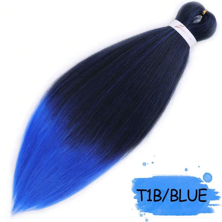 编织发预拉伸 18-36 英寸编织发不发痒热水定型专业合成接发适用于日常编织 - 彩色 - 查看 85