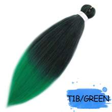 编织发预拉伸 18-36 英寸编织发不发痒热水定型专业合成接发适用于日常编织 - 彩色 - 查看 136