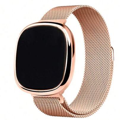 Reloj deportivo digital con innovadora correa de Milán con hebilla de imán y esfera