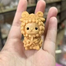 Creative Cartoon 12 Chinese Zodiac Animals Wooden Carving Hanging Accessory, Desk Decor Best Gifts Birthday - Multicolor - View 11