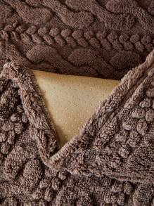 1 件柔软毛绒纯色沙发套，现代简约风格温暖防滑靠背沙发垫，适合卧室、办公室、客厅家居装饰，四季皆宜 - 咖啡棕 - 查看 10