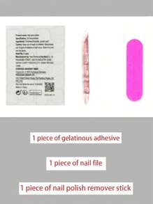 Un set de 24 uñas postizas cortas en estilo minimalista blanco francés, versátil para la moda occidental. Adecuado para uso diario por mujeres. Incluye lima de uñas, gel de gelatina y palito para retirar las uñas postizas