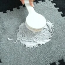 10pcs Beige Patchwork Rugs, Minimalist And Practical Multi-Purpose