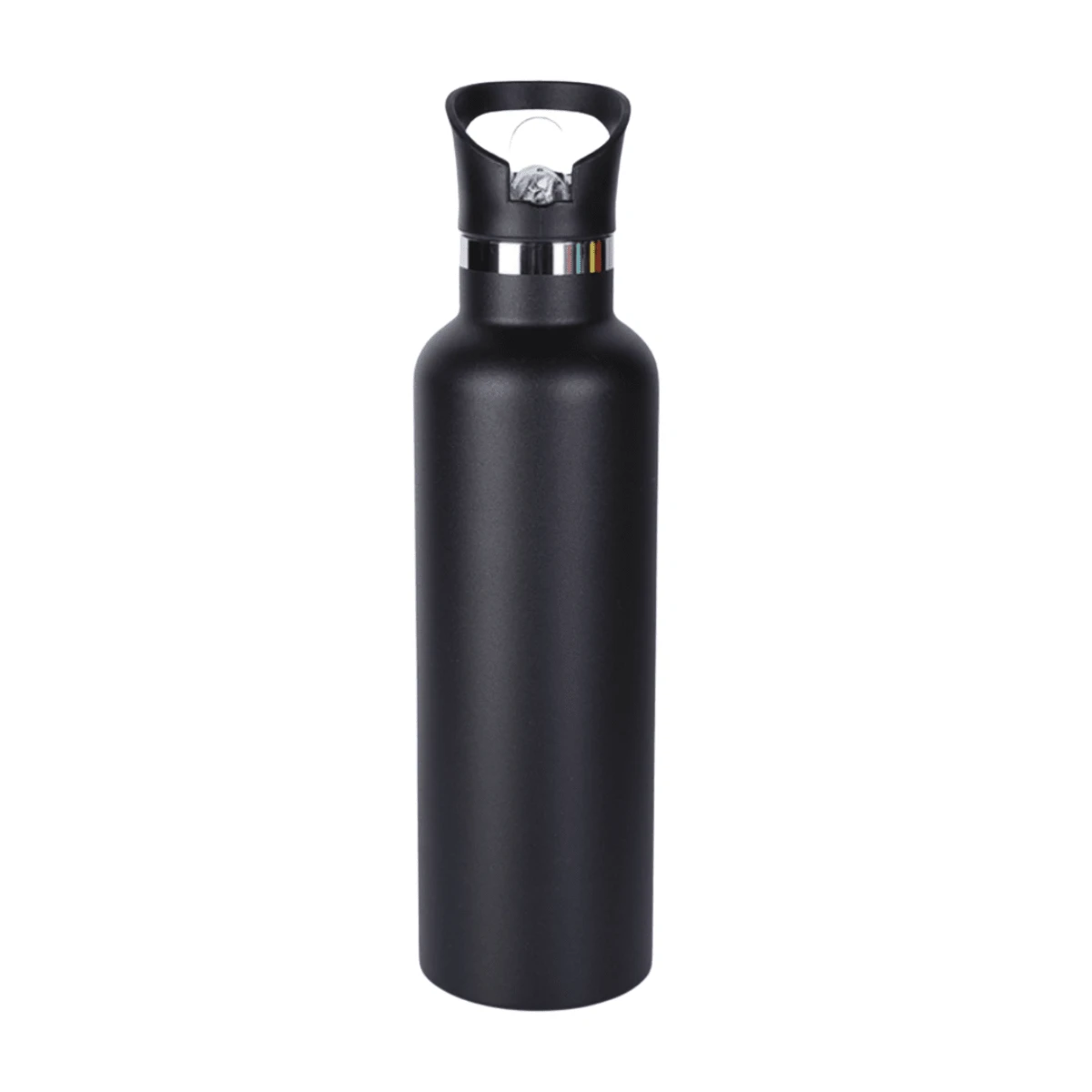 500ML Stainless Steel Water Bottle - Black - View 1